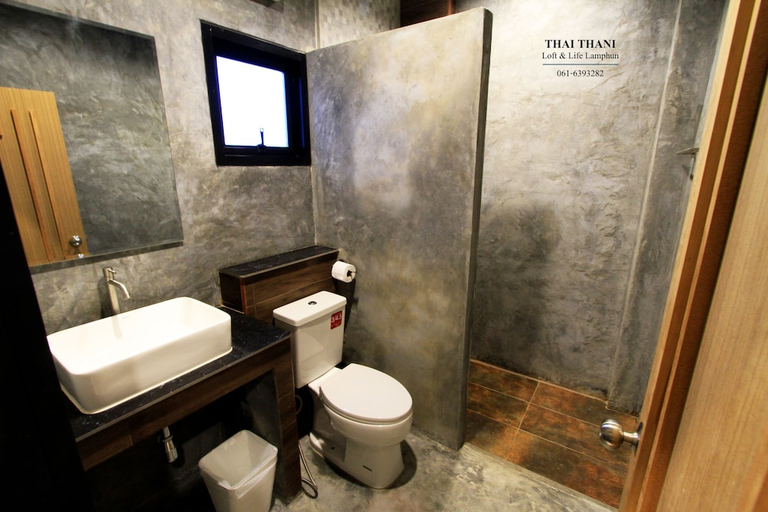 Bathroom 3, THAI THANI LOFT & LIFE LAMPHUN, Muang Lamphun