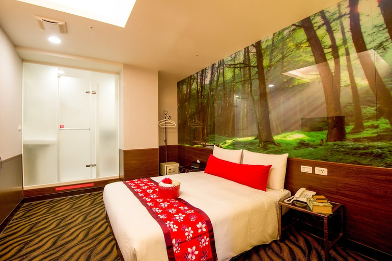 Bedroom 4, Hotel 6 - Wannien, Taipei City