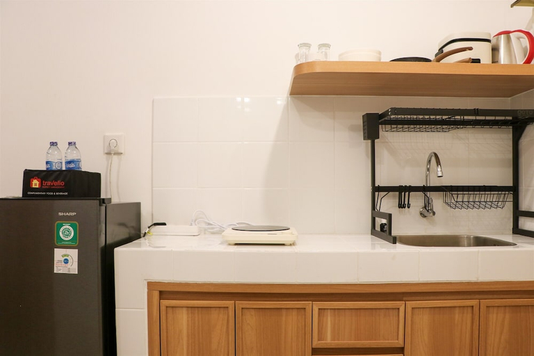In-Room Kitchen 5, Relaxing Studio Apartment At Tokyo Riverside Pik 2, Tangerang