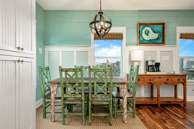Dining 5, The Beach House 3 Bedroom Home by RedAwning, Galveston