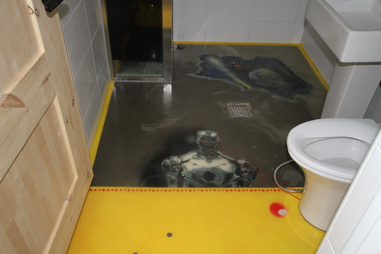 Bathroom, Time Travelers Relax - Hostel (Foreigners Only), Seodaemun