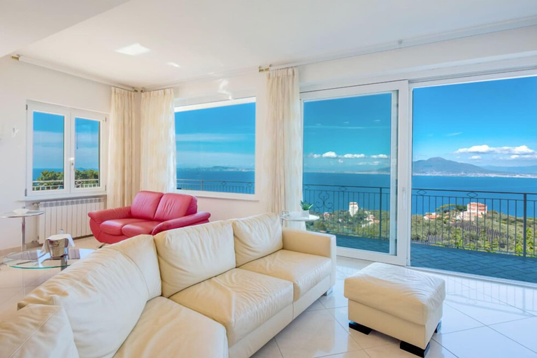 Interior 3, Villa With Panoramic Vesuvius And Sorrento Views With Private Pool, Napoli