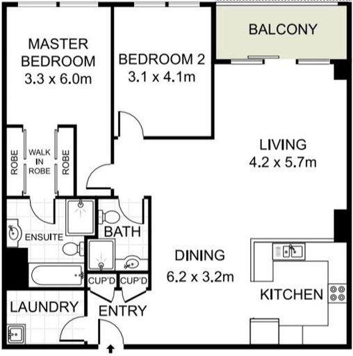 Others 5, Poolside 2-bed Haven, Walk to City Centre, Sydney