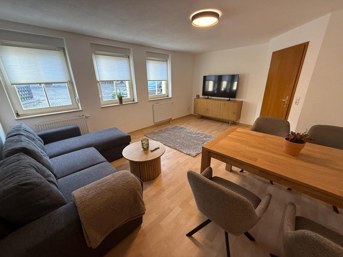 Living room 3, Moderne Ferienwohnung in Elstra, Bautzen