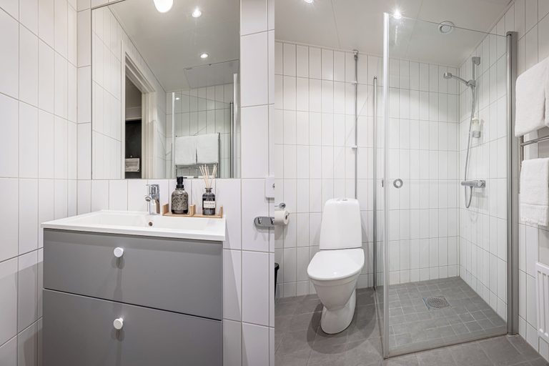Bathroom 4, Uppsala Hotel Apartments, Uppsala