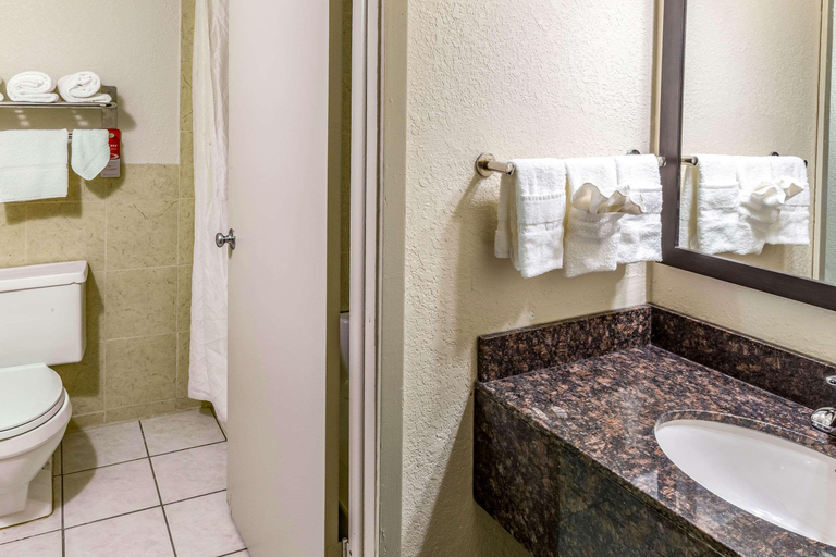 Bathroom 3, Baymont Inn & Suites by Wyndham Newton IA, Jasper
