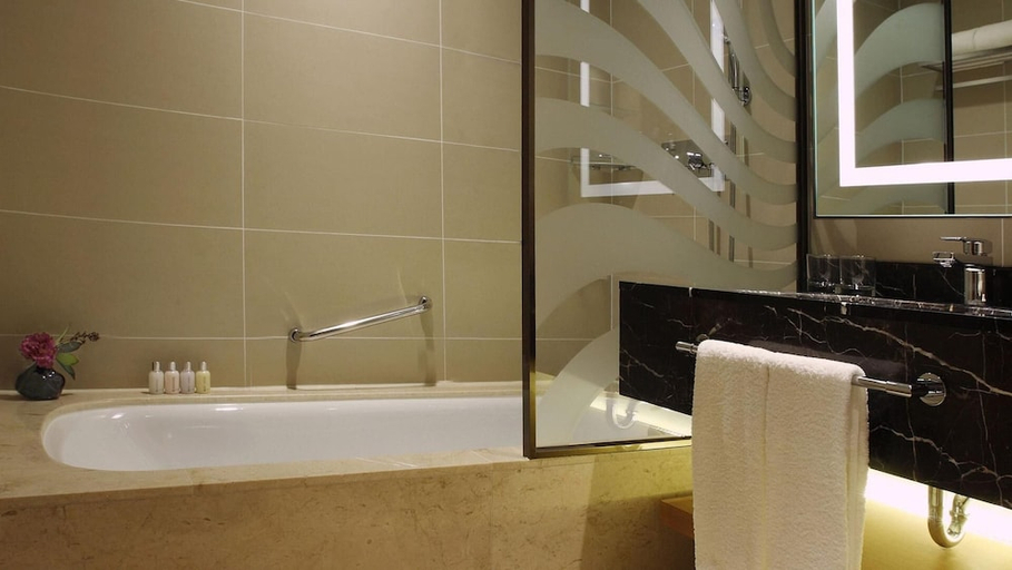 Bathroom 4, LOTTE CITY HOTEL JEJU AIRPORT, Jeju