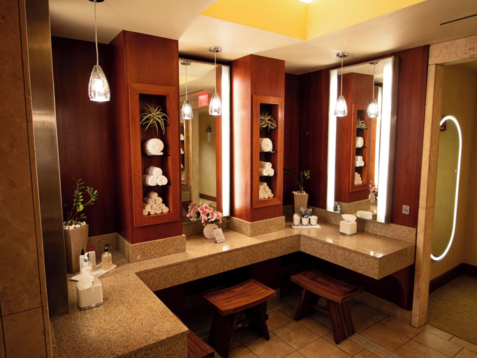 Bathroom 5, MotorCity Casino Hotel, Wayne