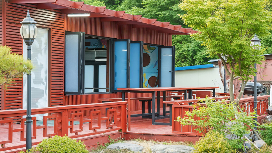 Exterior & Views 2, Cheongdo Ellago Poolvilla Pension, Cheongdo