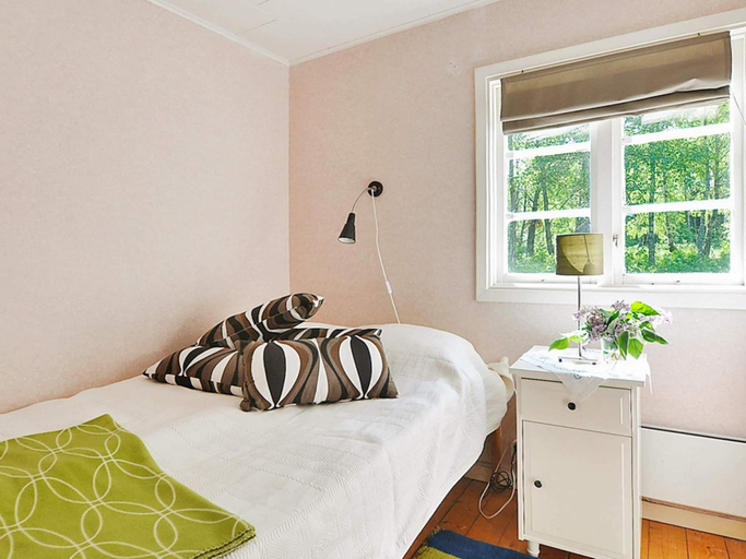 Bedroom, 6 Person Holiday Home in Heberg, Falkenberg