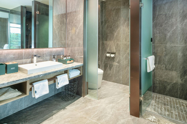 Bathroom 4, AMIGO migo Sleeping Hotel (mission hills), Shenzhen