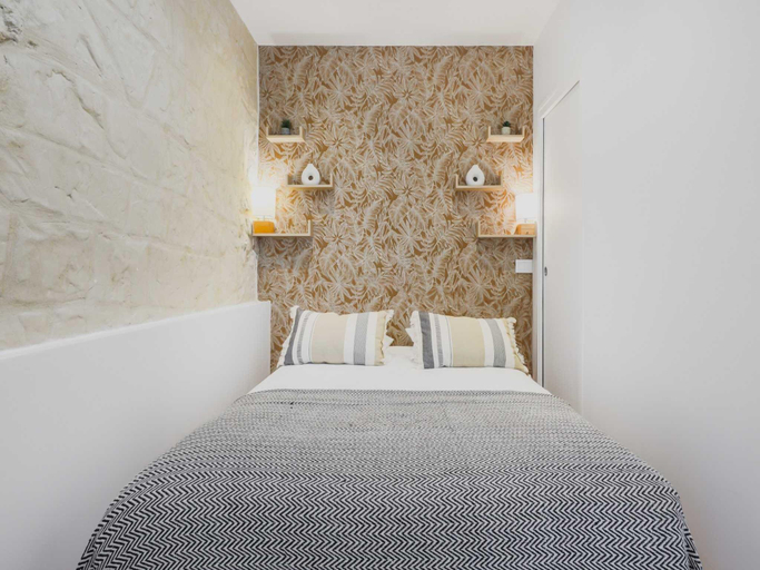 Bedroom 3, Modern apartment - 1BR4P - Montorgueil, Paris