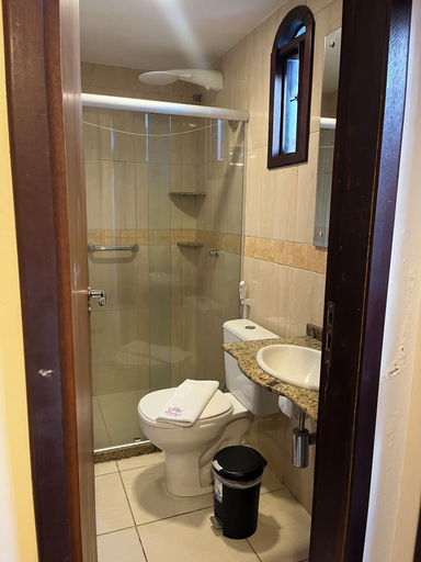 Bathroom 4, Vitória Praia Hotel, Recife