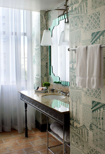Bathroom 4, The Royal Sonesta Portland Downtown, Multnomah