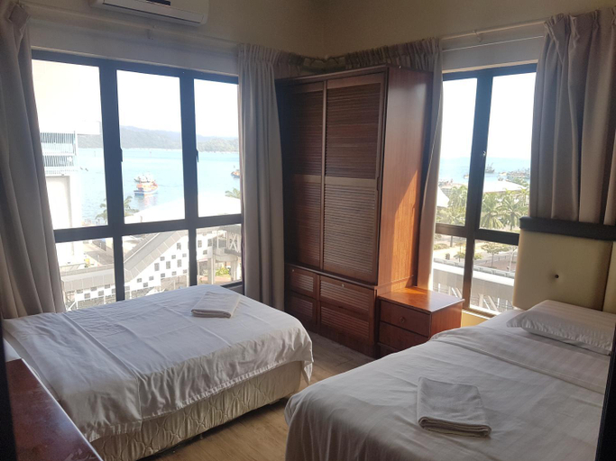 Bedroom 3, Marina Travellers Suite @ Marina Court Resort Condo, Kota Kinabalu