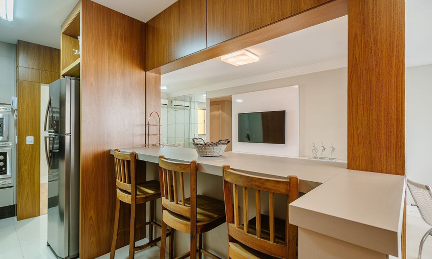 Private kitchen 2, Fully Equipped Apartments With a Privileged Location 200m From the Beach in BC Tvns, Balneário Arroio do Silva