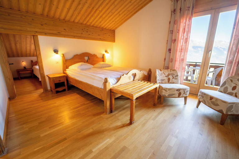 Bedroom 2, Hôtel Magrappé, Sion