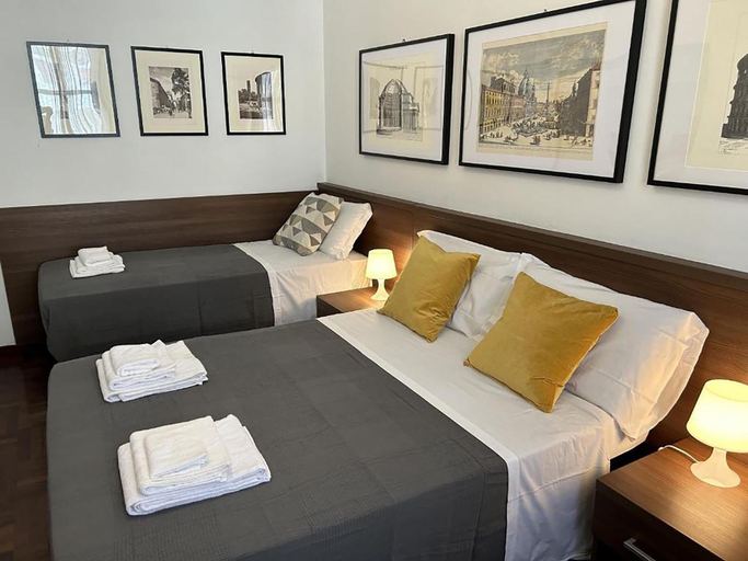Bedroom 2, Termini Apartment by Ghor, Rome