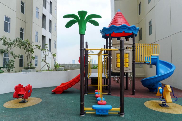 Children's play area - outdoor, Basic Look 1 Br At Vittoria Residence Apartment, Jakarta Barat