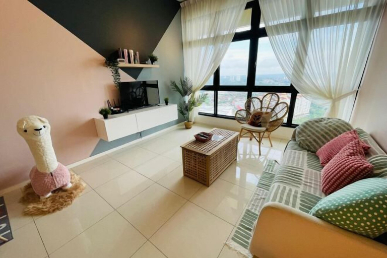 Living area 4, Paradigm Mall Residence L30 By Ucome Homestay, Johor Bahru