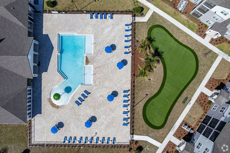 Aerial view, Landing Apartments Northwest Ocala, Marion