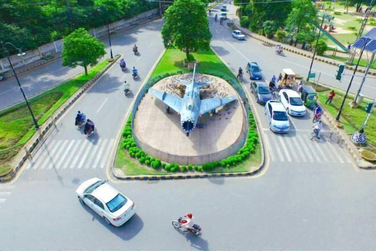 Aerial view, Hayyat Luxury Hotel, Lahore