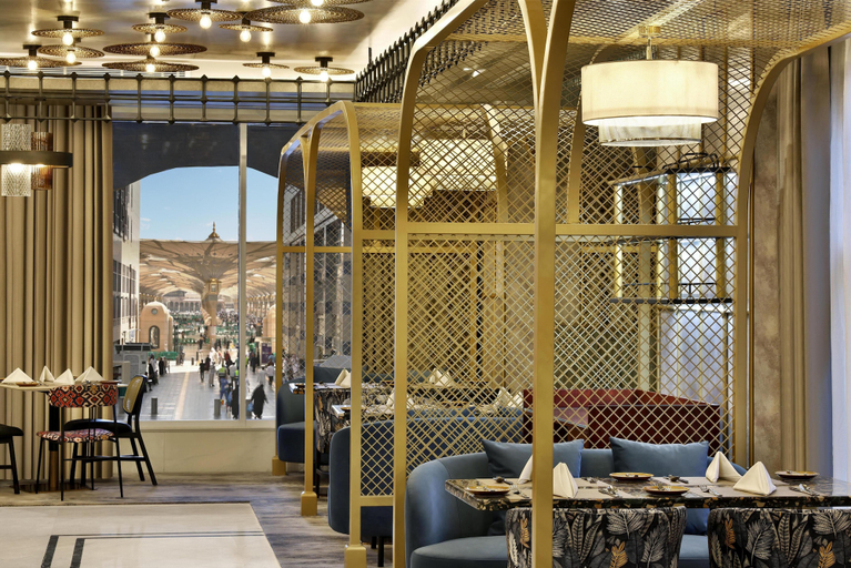 Coffee service, Diyar Ajwa, Tapestry Collection By Hilton, Al Madinah Al Munawwarah