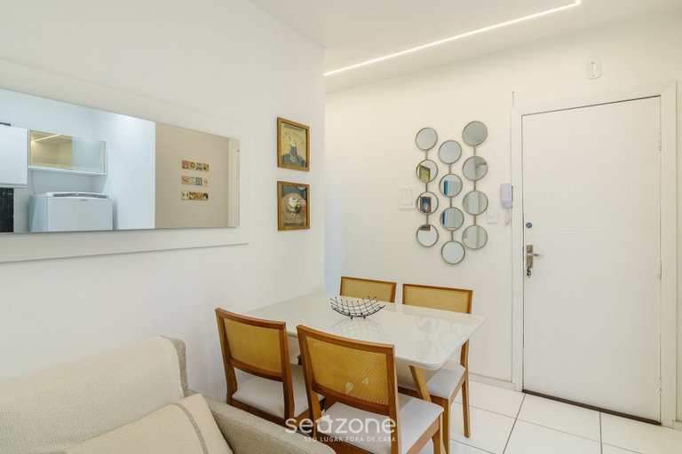 Dining, Apt With A/C 350m From the Beach in BC Esf0203, Balneário Arroio do Silva