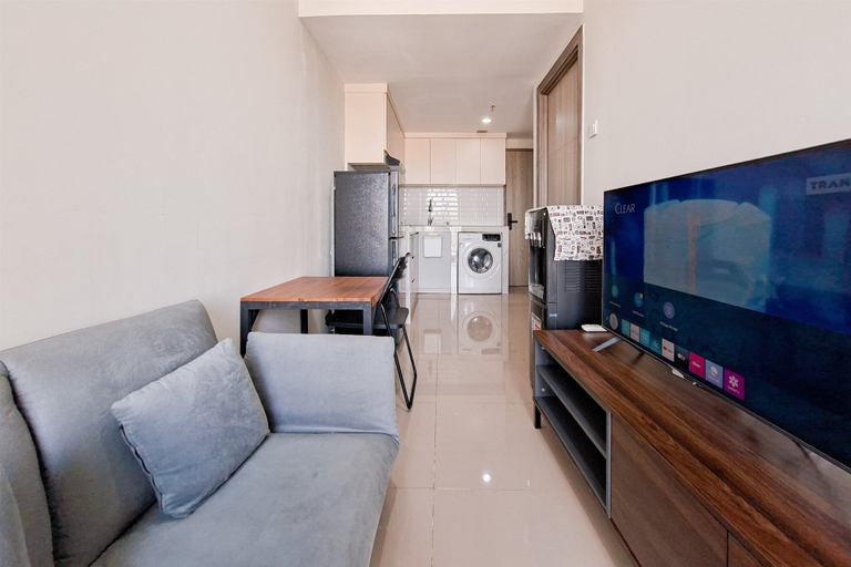 Interior 2, Trendy 1Br Apartment At Anwa Residence, Tangerang Selatan