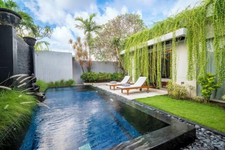 Garden, Bali KBS Villas at Jimbaran Bay, Badung