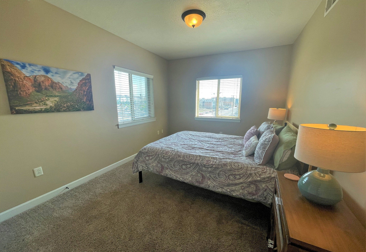 Bedroom 1, Downtown Condo Close to Everything, Salt Lake