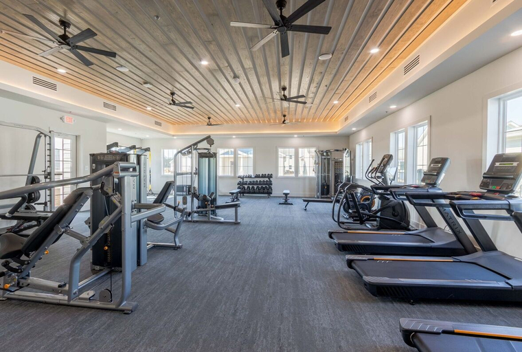 Fitness facility 4, Landing Apartments - Port Wentworth, Chatham