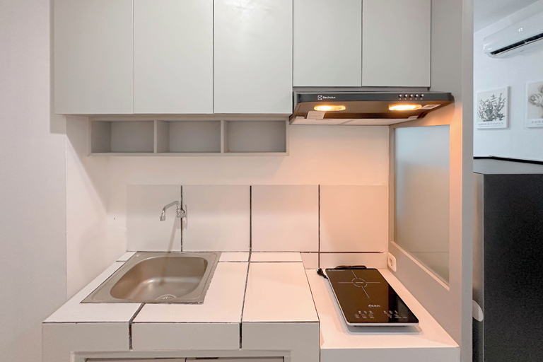 Interior 3, Combined Grey Toned 2Br Apartment At The City Square Surabaya, Surabaya