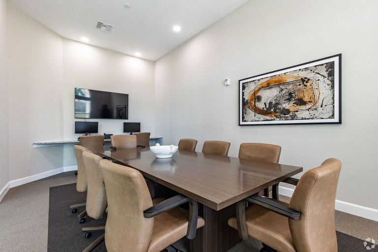 Business center, Landing Apartments Northwest Ocala, Marion