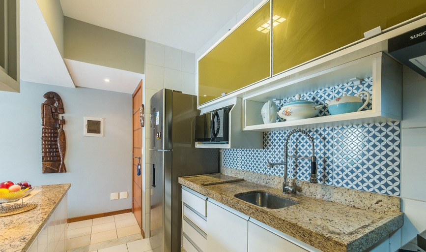 Private kitchen 5, Studio w/ Partial Sea View Soc0316, Salvador