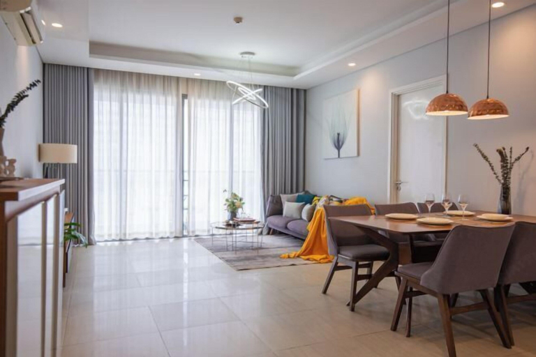 Restaurant 3, Diamond Island Highfloor RiverView 8min to D1, District 2