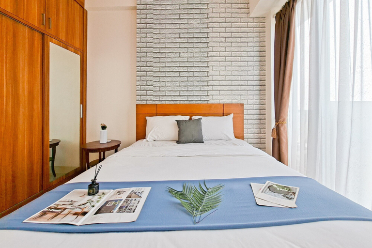 Room 4, Simple Look 1Br Apartment At Tree Park City Bsd, Tangerang