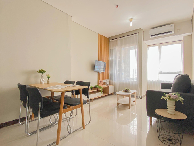 Living area 4, Standard 2Br Near Station At Nifarro Park Apartment, South Jakarta