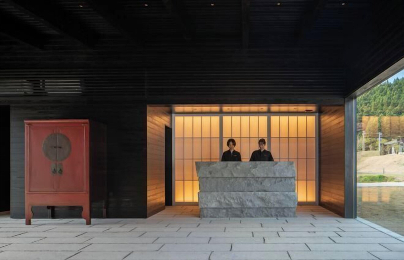Lobby, KANSHUKUEN ESHIKOTO, Eiheiji