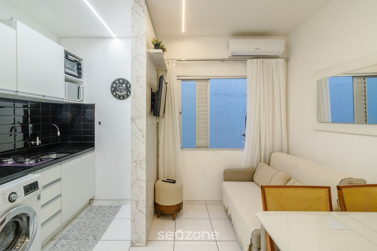 Interior, Apt With A/C 350m From the Beach in BC Esf0203, Balneário Arroio do Silva