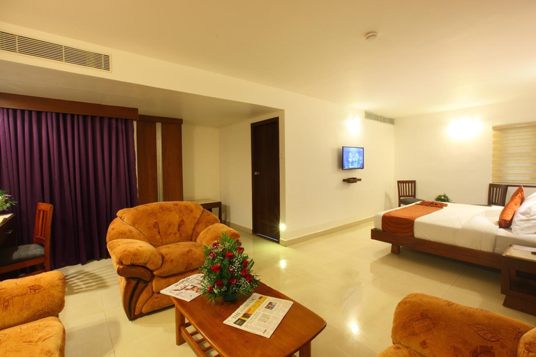 Bedroom 3, Park Residency Luxury Business Hotel, Ernakulam