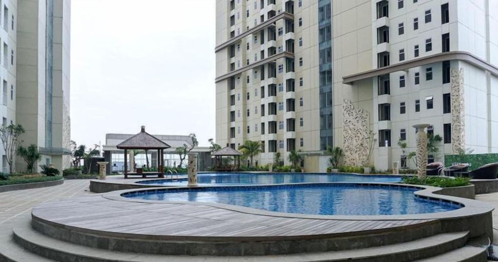 Exterior 2, Restful 1Br Apartment At Vittoria Residence, Jakarta Barat