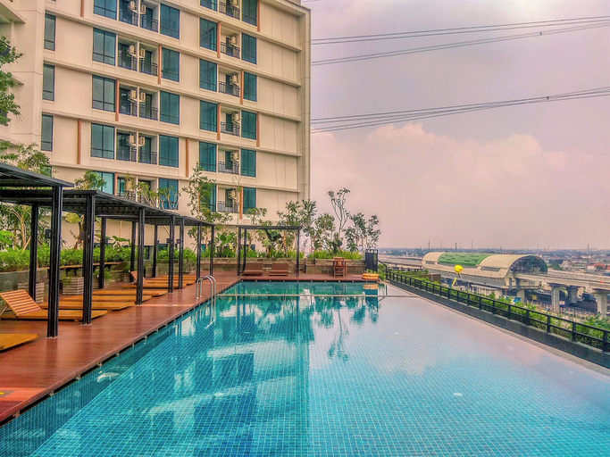 Exterior 2, Minimalist Studio At Apartment Lrt City Bekasi, Bekasi