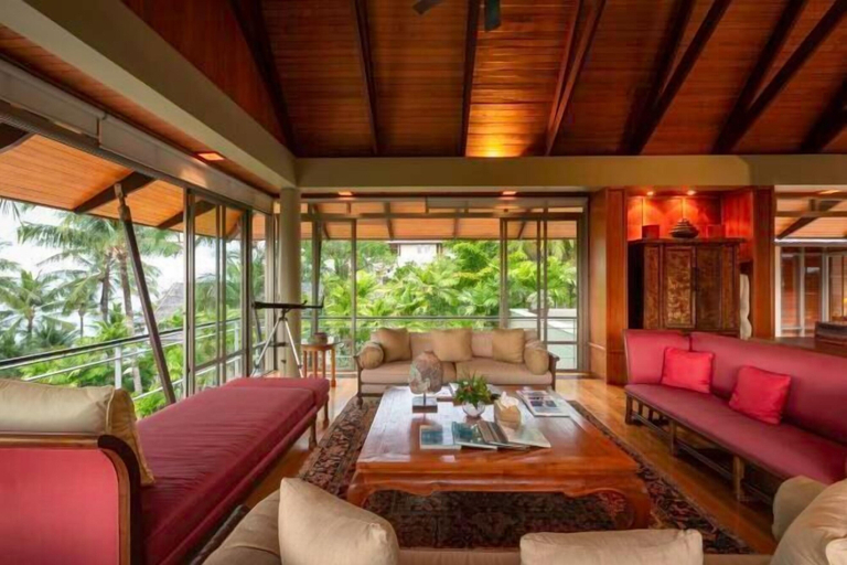 Lobby lounge, Villa Praison, Phuket Island