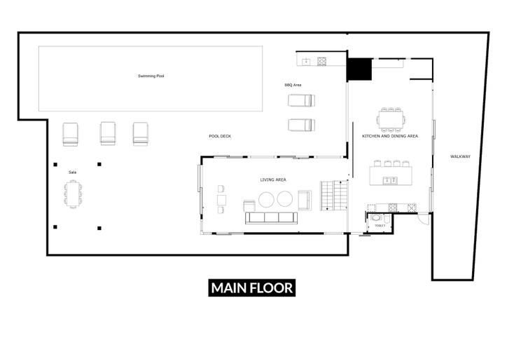 Floor plan 2, Villa Roxo, Takua Thung