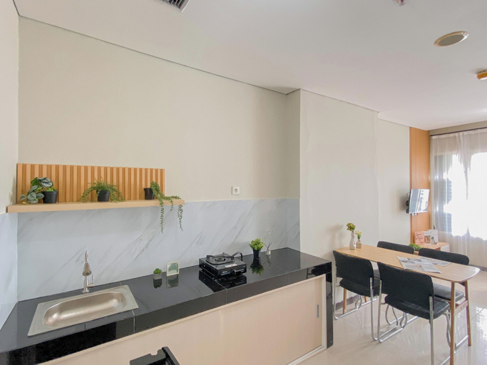 Private kitchen 2, Standard 2Br Near Station At Nifarro Park Apartment, South Jakarta