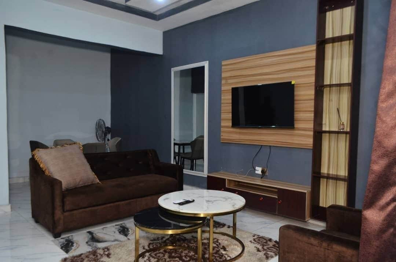Living area 2, OceanWinds Royal Apartments, Calabar