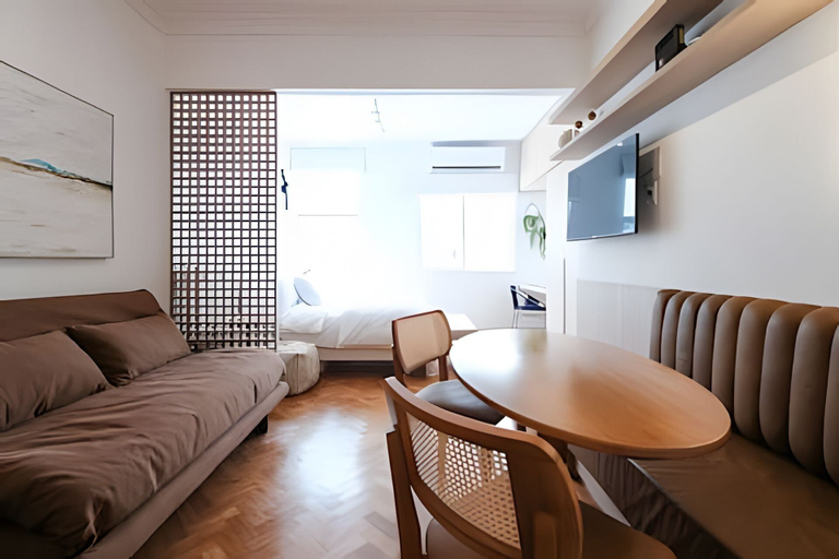 Living area 4, Ipanema | 1 quarto, 3 min da Praia – por Casapē Rio, Rio de Janeiro