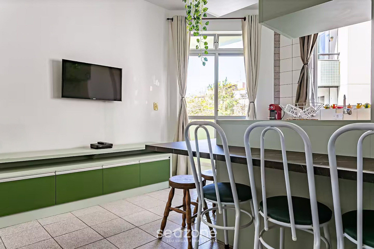 Dining, Apartment 50m From the sea in Canasvieiras Cbe105, Florianopolis