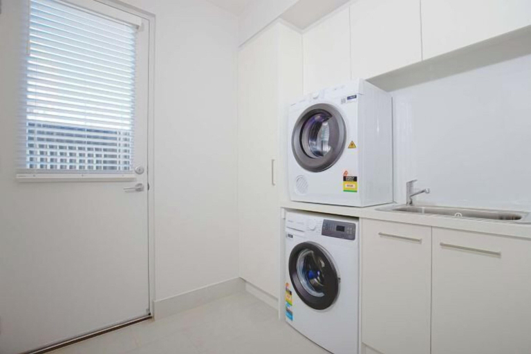 Laundry room, Townhouse on Tod Glenelg North, Adelaide